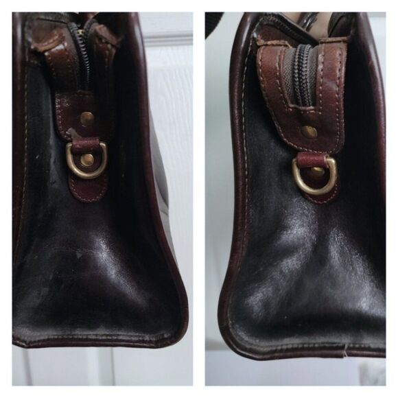 Brahmin Tuscan vintage satchel EUC - Picture 7 of 9